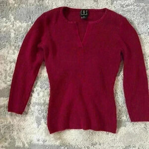 INC Red Sweater